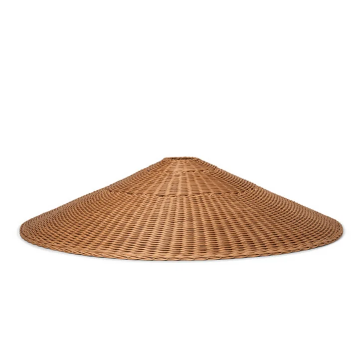 Dou Rattan lampshade Ø 90 cm by Ferm Living in nature