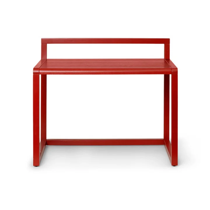 Little Architect Children's desk from Ferm Living in poppy red