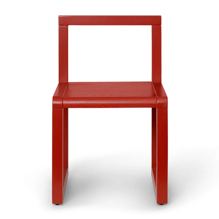 Little Architect Children's chair from Ferm Living in poppy red