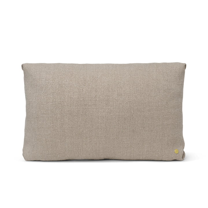Clean Rich Linen cushion 40 x 60 cm by ferm Living in natural