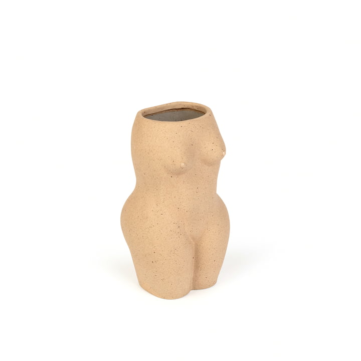 The Body vase small from Doiy , white / beige
