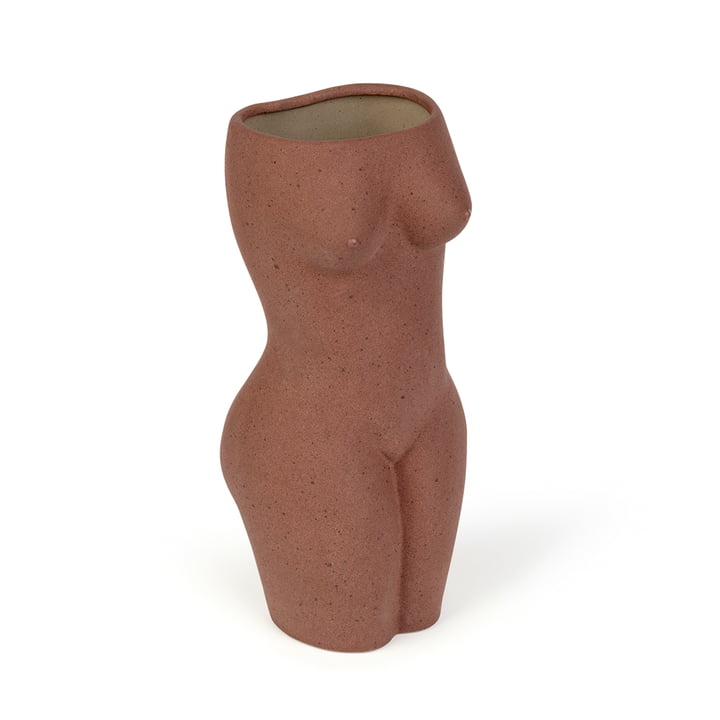 The Body vase large from Doiy , dark brown