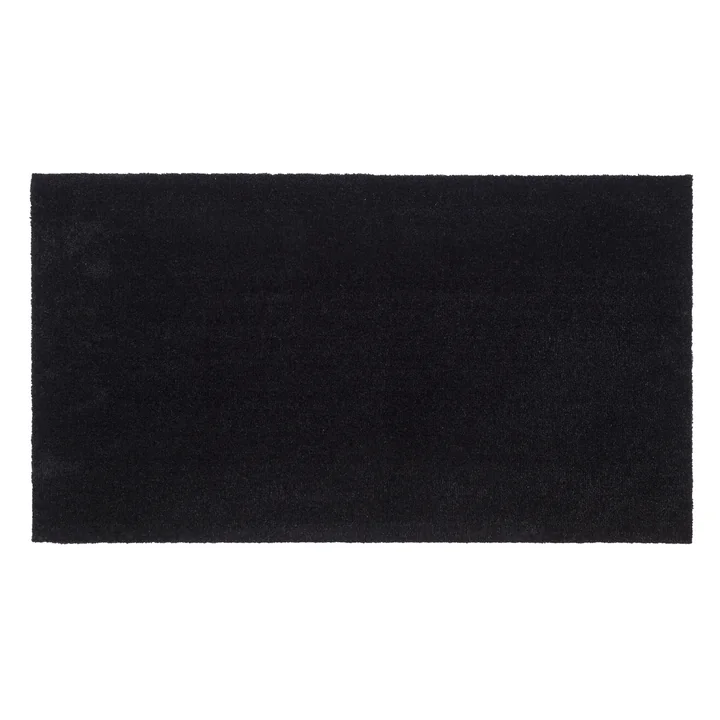 The doormat Unicolor black from tica copenhagen