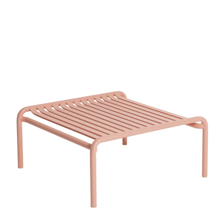 The Week-End coffee table Outdoor from Petite Friture , blush