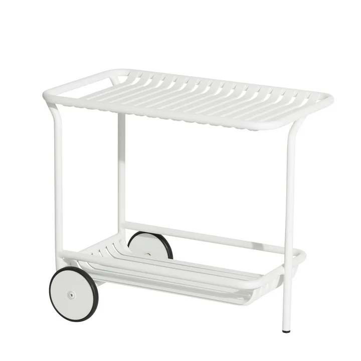 The Week-End trolley Outdoor from Petite Friture , white