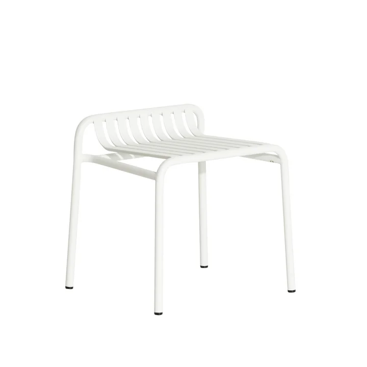 The Week-End stool Outdoor from Petite Friture , white