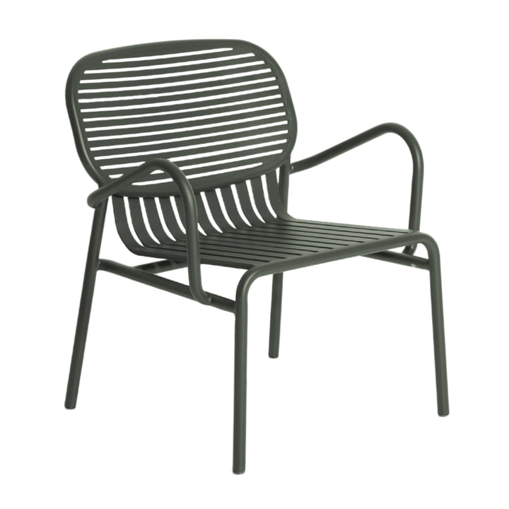 The Week-End Outdoor armchair from Petite Friture , glass green