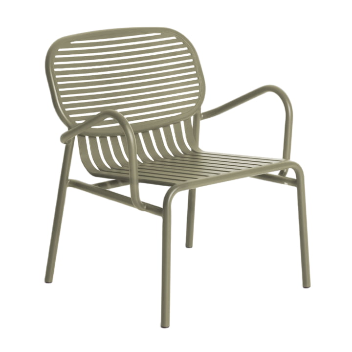 The Week-End Outdoor armchair from Petite Friture , jade green