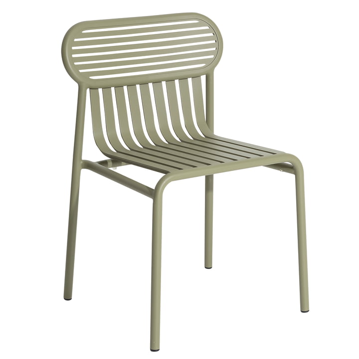 The Week-End Outdoor chair from Petite Friture , jade green