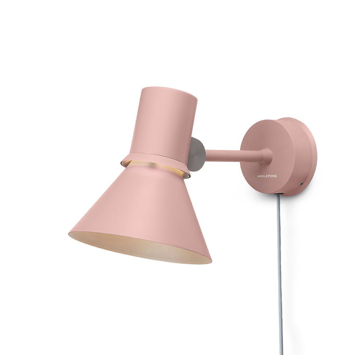 Type 80 wall lamp, light rose pink from Anglepoise