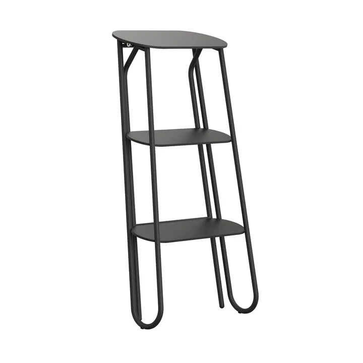 The Bukto step stool foldable big from Frost , folded up