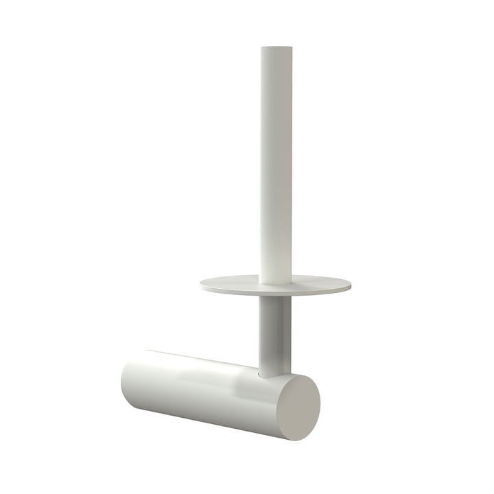 The Nova2 Toilet paper holder for spare roll from Frost , white