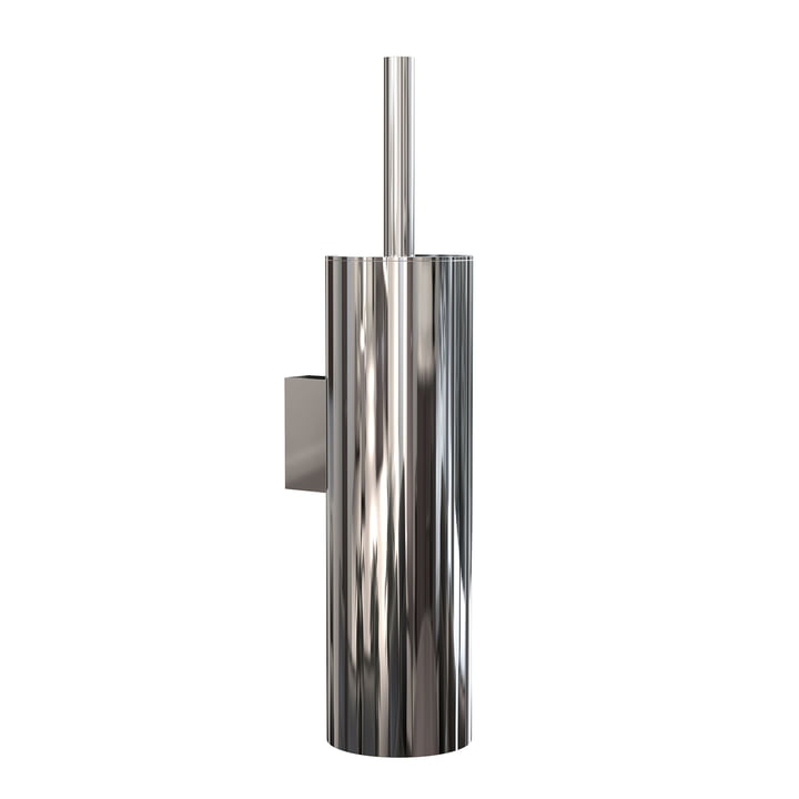 The Nova2 WC brush set (wall mounted) from Frost , polished stainless steel
