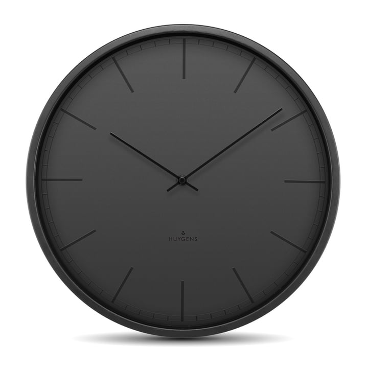 Tone Index wall clock Ø 45 cm from Huygens in black