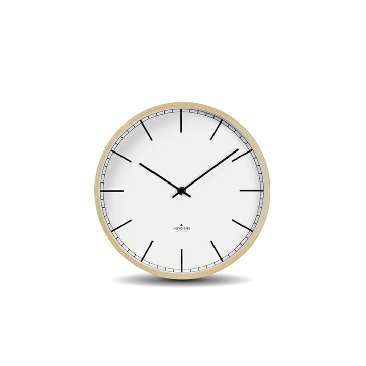 Wood Index Wall clock Ø 25 cm from Huygens
