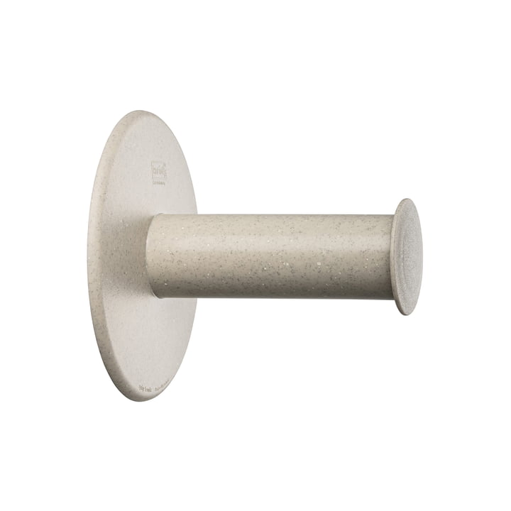 Plug'n Roll Toilet paper holder (Recycled) from Koziol in desert sand