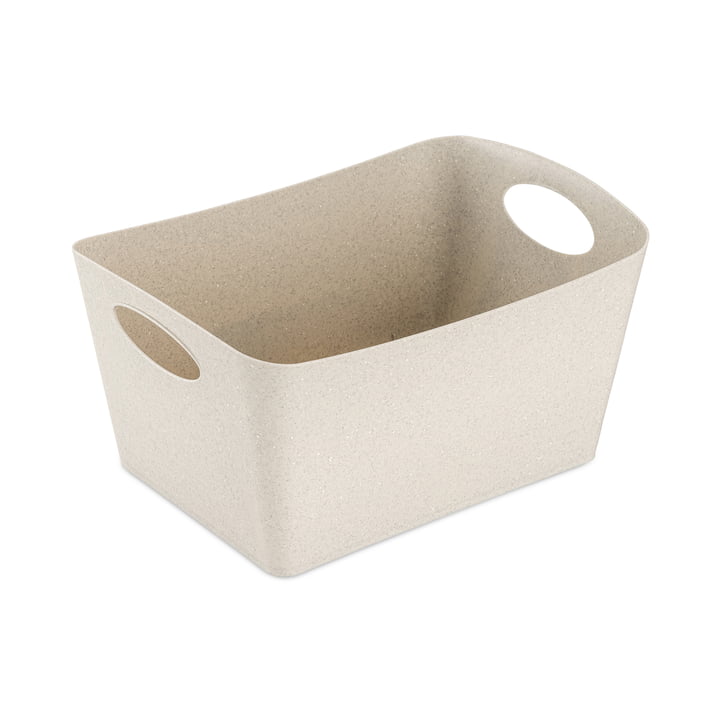 Boxxx M storage box from Koziol in color recycled desert sand