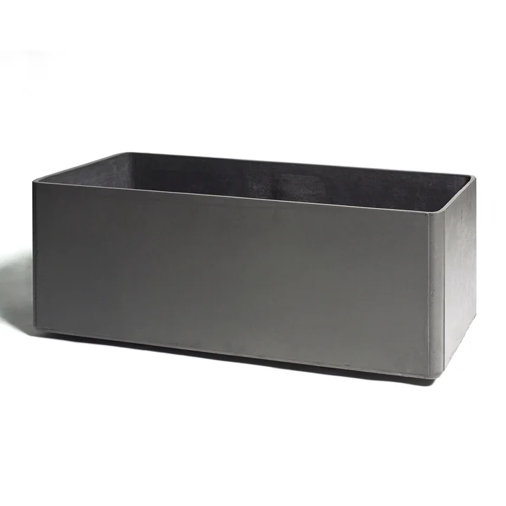 Eternit - Delta Planter 45 x 45 x 120 cm, anthracite