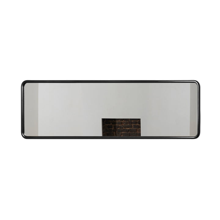 The R40 L wall mirror 180 x 55 cm from OWL in dark brown