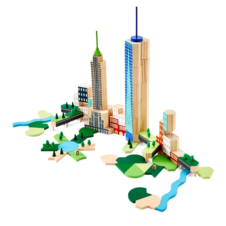 Blockitecture New York City Building blocks from Areaware in the Big Apple variant