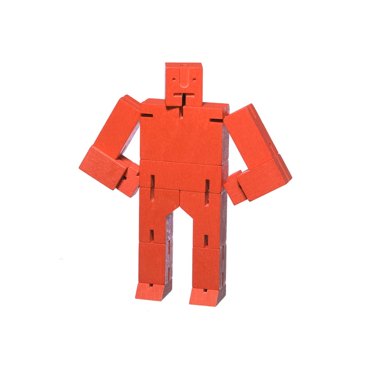 Cubebot small from Areaware in red