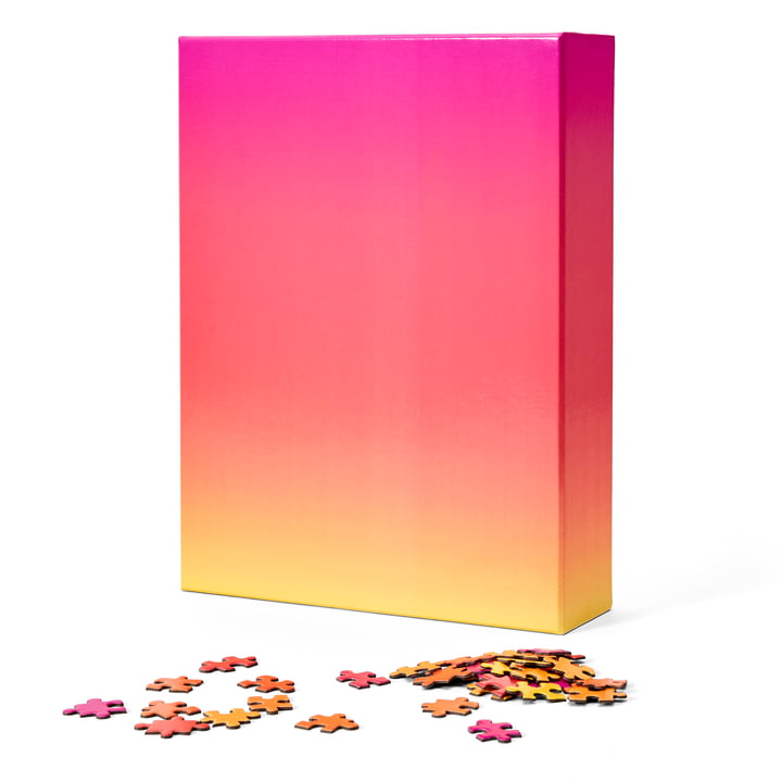 Gradient Puzzle from Areaware in pink (1000-pcs.)