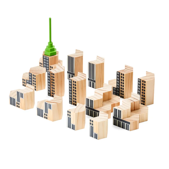 Blockitecture New York City Building blocks from Areaware in the Skyskraper variant