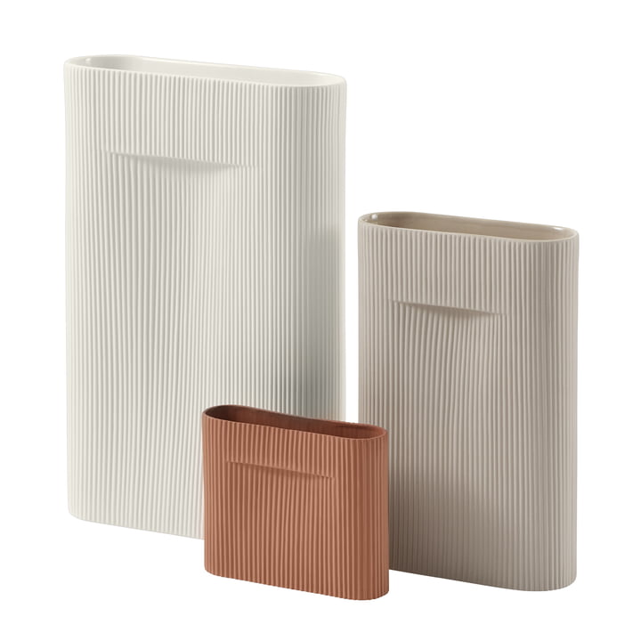 Ridge Vases from Muuto in various designs