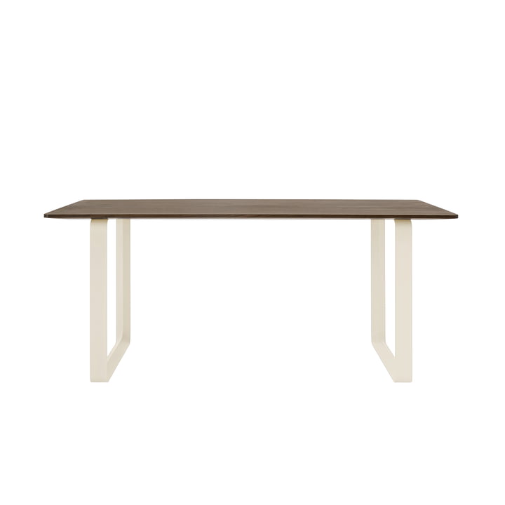 70/70 Dining table 170 x 85 cm from Muuto in smoked oak / sand