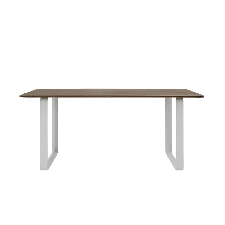 70/70 Dining table 170 x 85 cm from Muuto in smoked oak / grey
