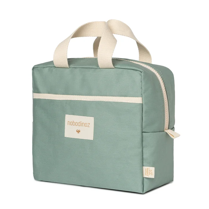 The Sunshine Lunch Bag from Nobodinoz, eden green
