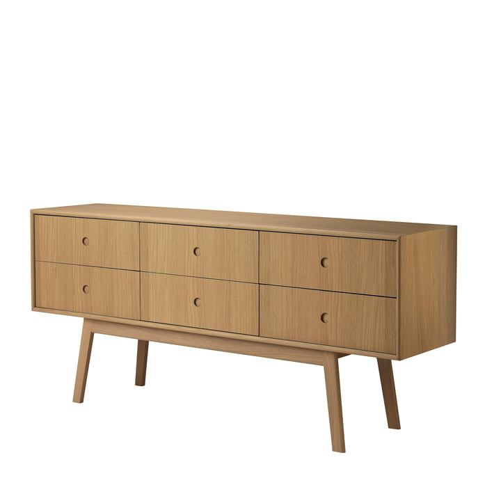A86 Butler Sideboard from FDB Møbler in oak natural lacquered / natural