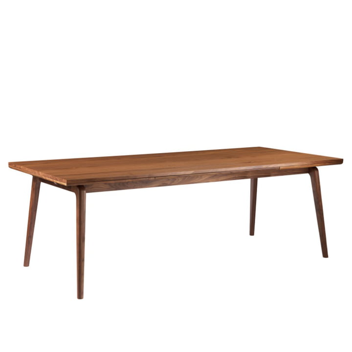 C65 Åstrup table large 100 x 220 cm from FDB Møbler in walnut lacquered / nature