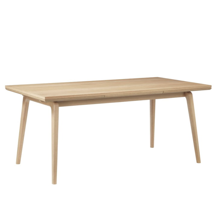 C65 Åstrup table small 90 x 170 cm from FDB Møbler in oak lacquered / nature