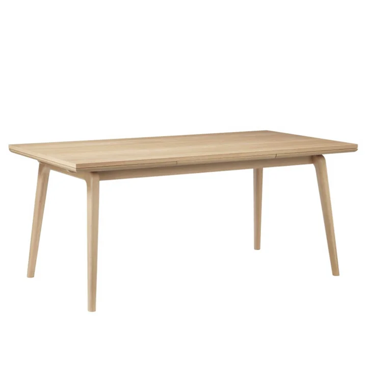 C65 Åstrup Table small 90 x 170 cm from FDB Møbler in oak lacquered / nature