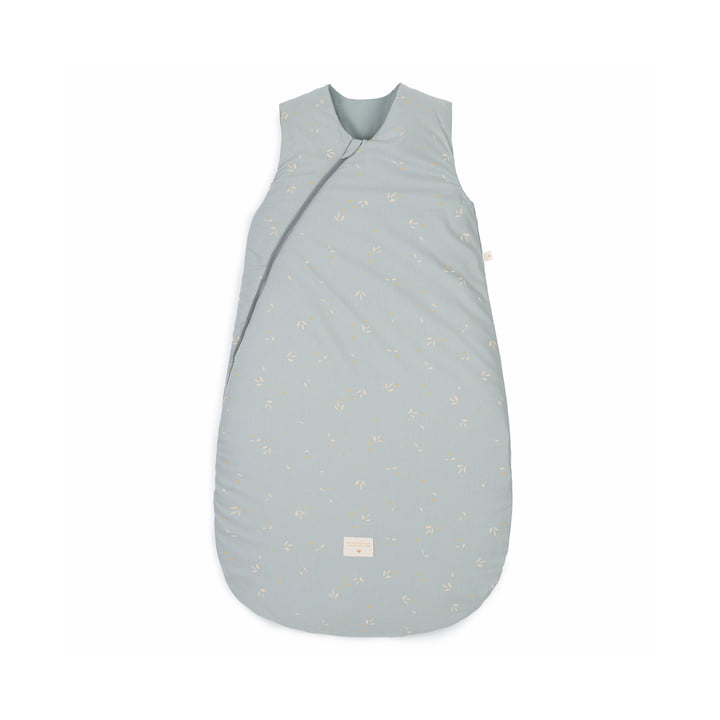 Cocoon Baby -sleeping bag 6-18 months by Nobodinoz in willow soft blue