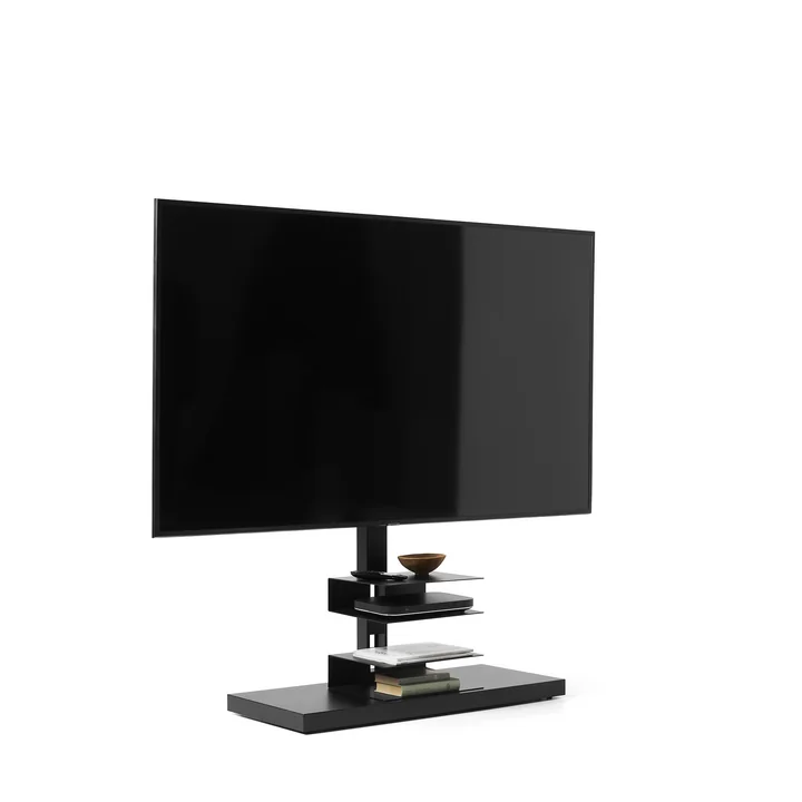 Ptolomeo TV Smart TV stand from Opinion Ciatti in black
