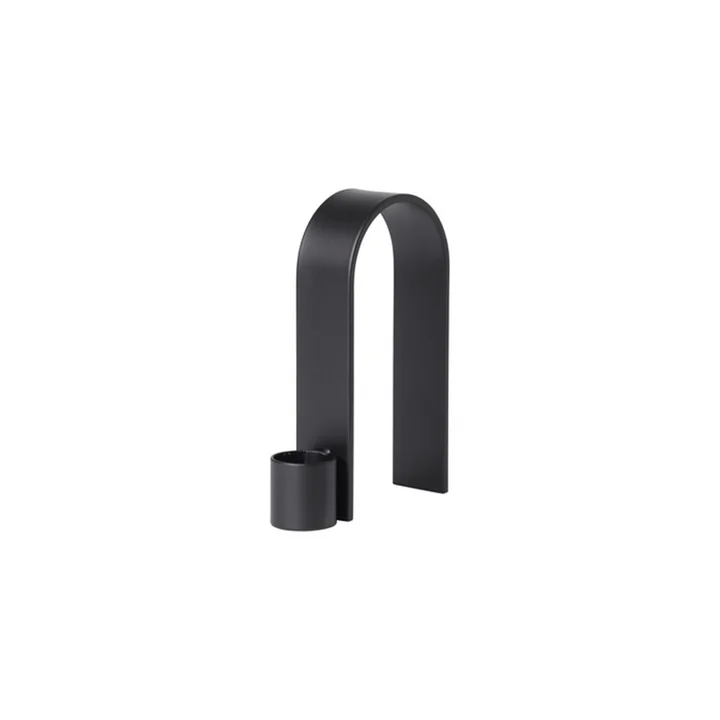 Arch Candleholder Vol. 1 from Kristina Dam Studio in black