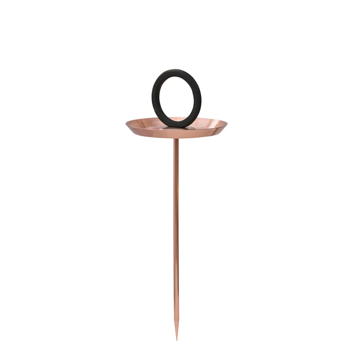 The bird bath Round Up from Born in Sweden , stainless steel / copper plated