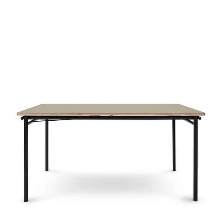 The Taffel dining table (extendable) from Eva Solo , 90 x 150-210 cm, pebble