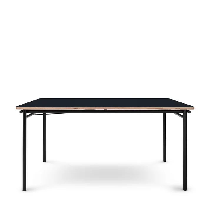The Taffel dining table (extendable) from Eva Solo , 90 x 150-210 cm, nero