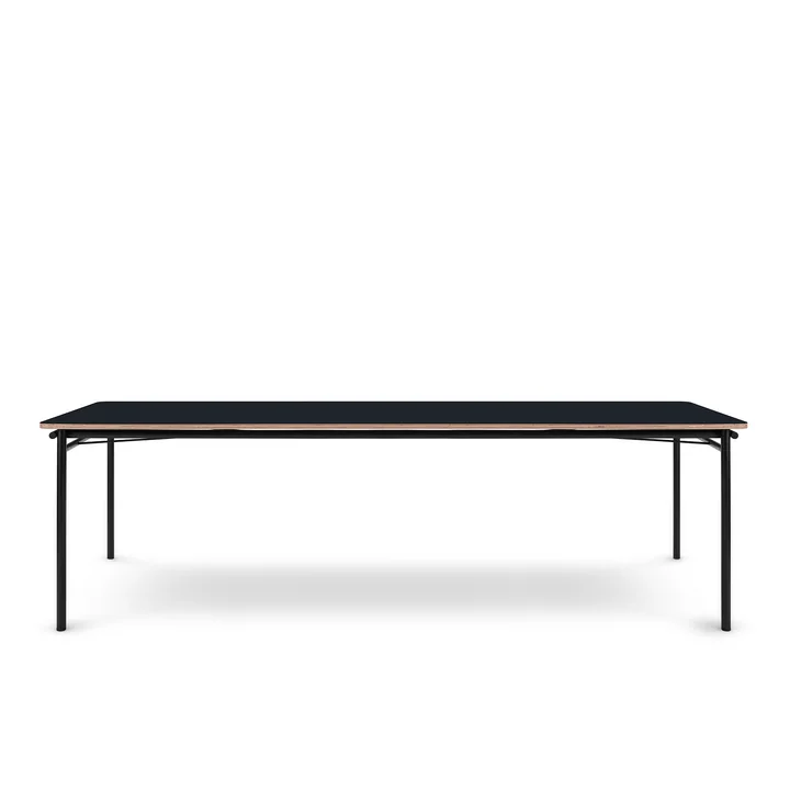 The Taffel dining table (extendable) from Eva Solo , 90 x 200-320 cm, nero