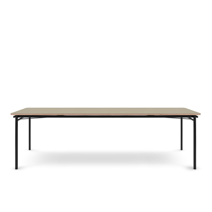 The Taffel dining table (extendable) from Eva Solo , 90 x 200-320 cm, pebble