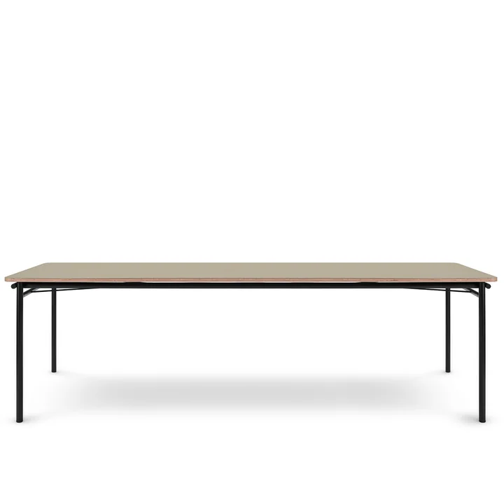 The Taffel dining table (extendable) from Eva Solo , 90 x 250-370 cm, pebble