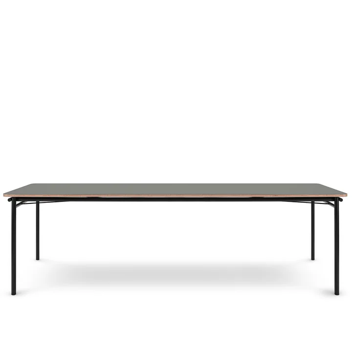 The Taffel dining table (extendable) from Eva Solo , 90 x 250-370 cm, ash