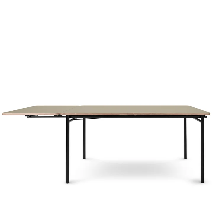 The Taffel dining table (extendable) from Eva Solo is easy to clean and sustainable.