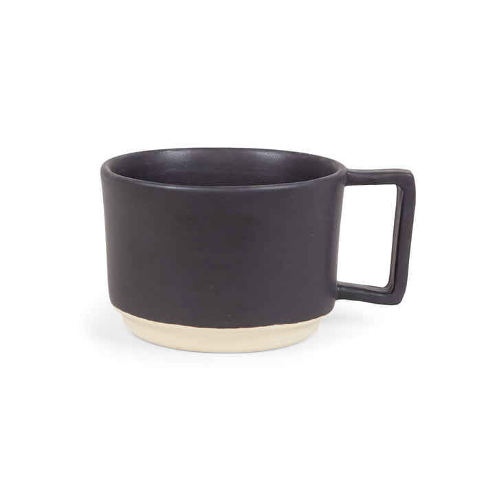 Otto Mug with handle Ø 9.5 cm from Frama in black