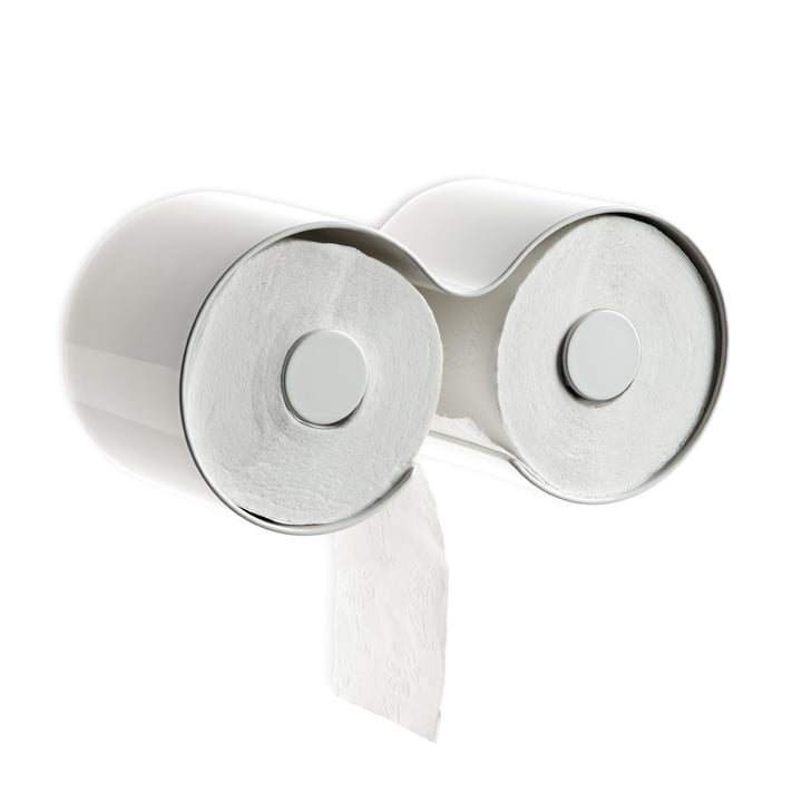 The Kali WC roll holder from Depot4Design , white