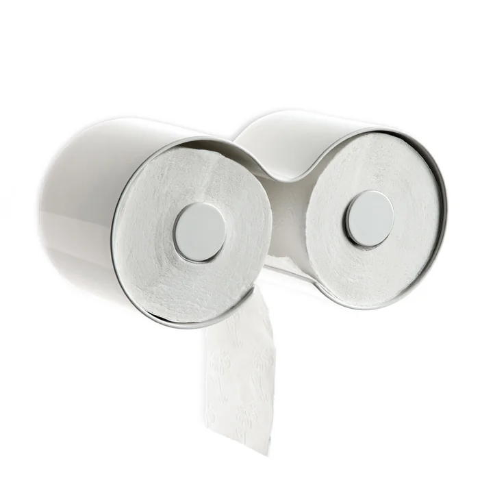 The Kali WC roll holder from Authentics , white