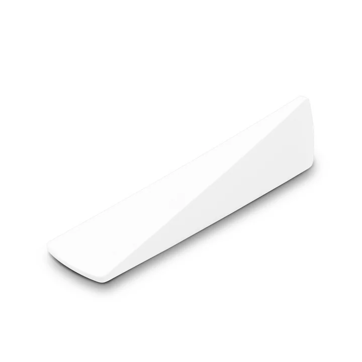The 2Stop door or window wedge from Authentics white